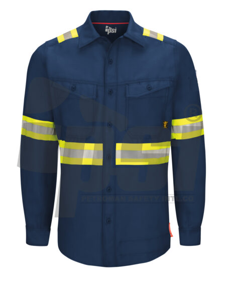 MENS FR ENHANCED VISIBILITY WORK SHIRT