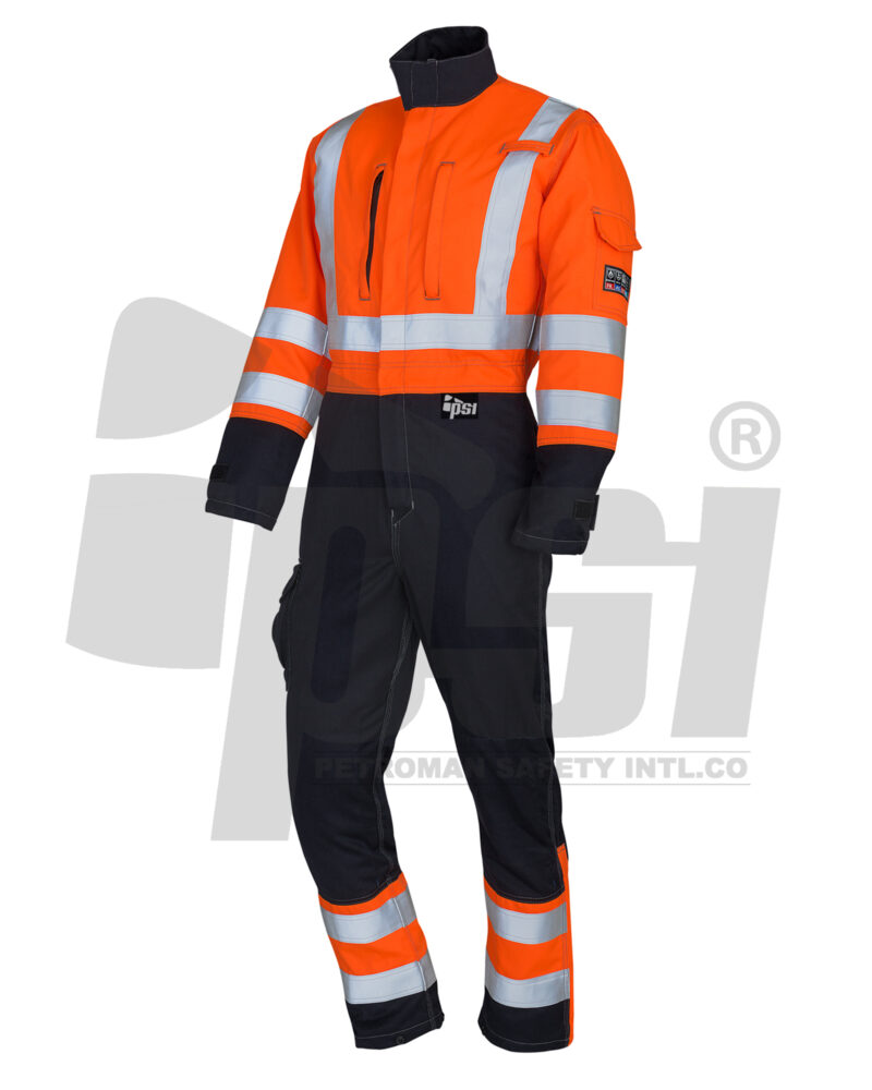 INHERENTLY FLAME RETARDANT COVERALL