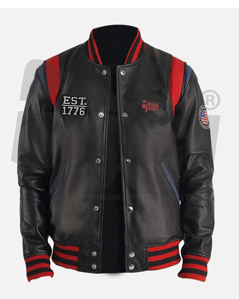 LEATHER VARSITY JACKETS