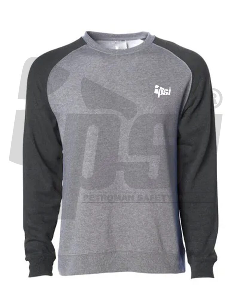 raglan sleeve sweatshirt
