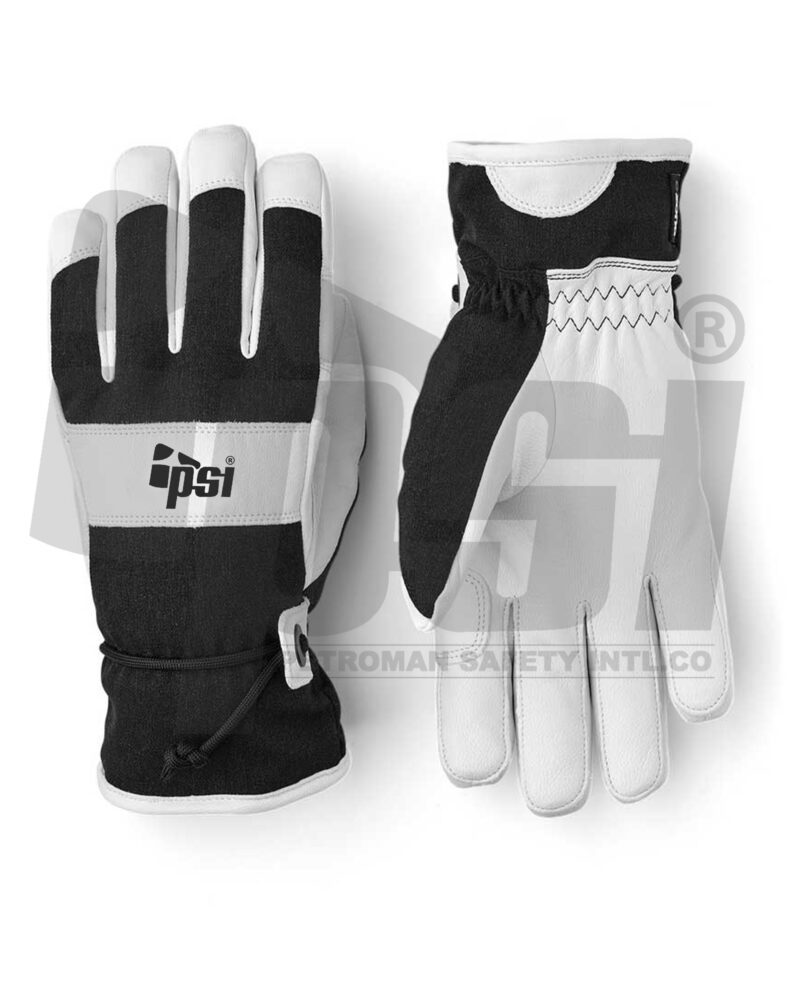 standard 5-finger ski gloves