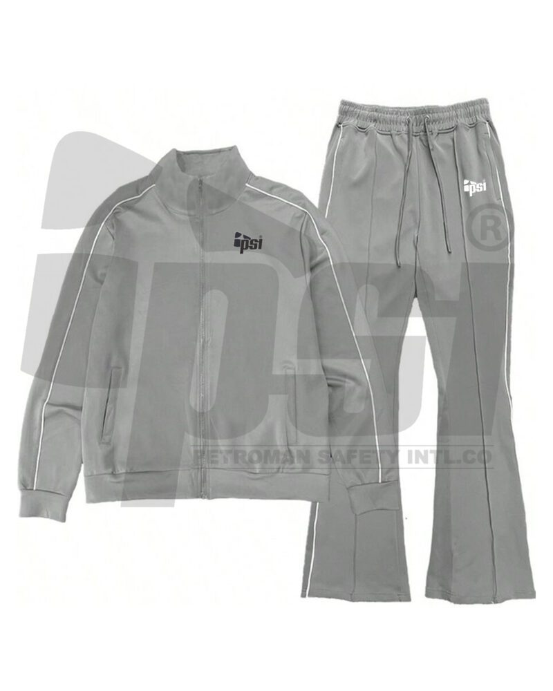 zippered tracksuit